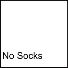 no socks